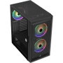 Aerocool Graphite V3 Carcasa Gaming Semitorre con 3 Ventiladores ARGB